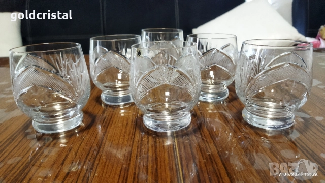 кристални чаши