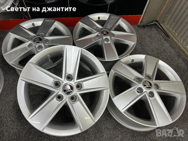 Джанти 16 Цола 5х112 VW Golf 5 6 7 Touran Caddy Skoda Octavia Original , снимка 8 - Гуми и джанти - 46788801