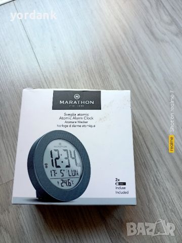 Радио часовник Marathon Atomic clock, снимка 8 - Други - 46052614