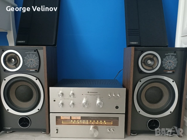 Продавам комплект на Kenwood усилвател и тунер , снимка 2 - Ресийвъри, усилватели, смесителни пултове - 53132031