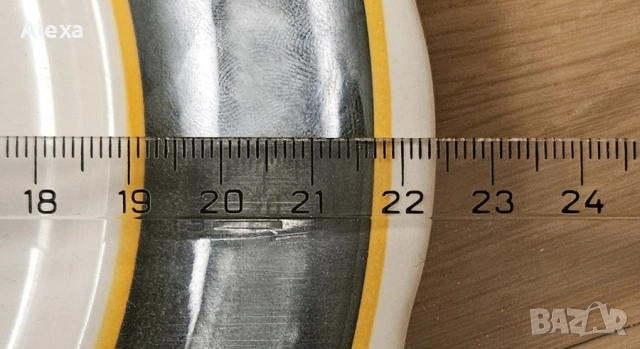 Комплект 6 оригинални чинии Villeroy & Boch серия Bauernblume ръчно рисувани, снимка 4 - Антикварни и старинни предмети - 53729722