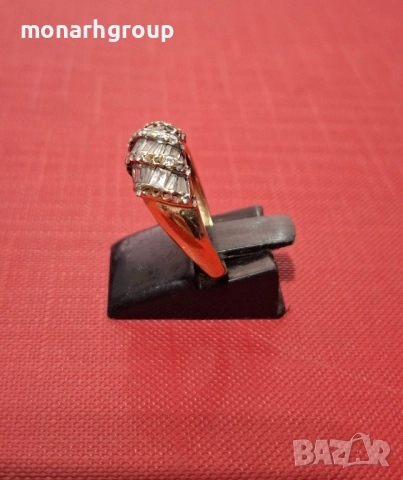 Златен пръстен, снимка 2 - Пръстени - 51898835