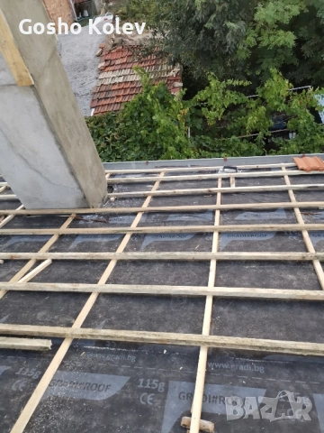 Ремонт на покриви Поставяне на улуци 