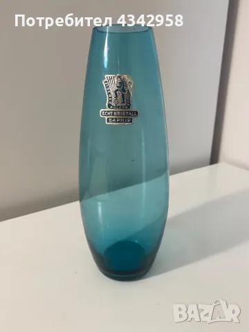 Glas vase Fisher. Sophie.1960