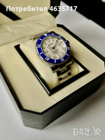 Нов часовник Marine Master (Seiko custom mod), снимка 3 - Мъжки - 54066211