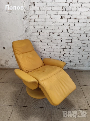 Разтегателно релакс кресло, снимка 4 - Дивани и мека мебел - 50540168