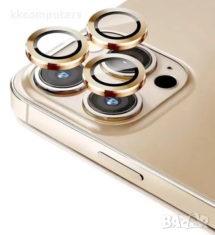 Camera Lens за iPhone 13 / 13 Mini / Златен / Баркод : 2403725, снимка 1 - Резервни части за телефони - 47863165