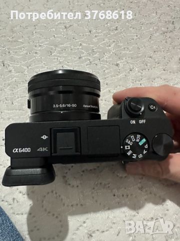 Продава се Camera Sony a6400 с обектив 16-50. 3.5-5.6 чисто нов не използван тел за връзка 089582271, снимка 4 - Камери - 46350909