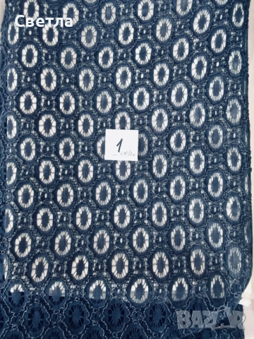 Дантела, ликра, коприна. Платове черни. Всяко с цена, снимка 4 - Други - 53209200