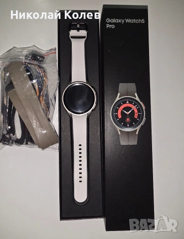Galaxy watch 5 Pro Отличен , снимка 3 - Смарт часовници - 54229509