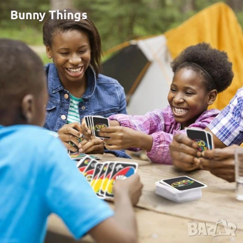 Настолна игра “UNO“ карти “All Wild - Mattel“, снимка 3 - Игри и пъзели - 53410350