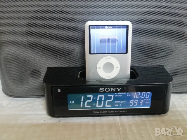 SONY ICF-C1iPMK2 Радиочасовник с докинг станция за iPod , снимка 3 - Аудиосистеми - 49907444