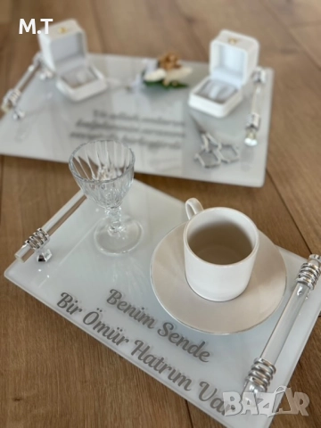 Комплект две табли за годеж, снимка 6 - Сватбени аксесоари - 52774066
