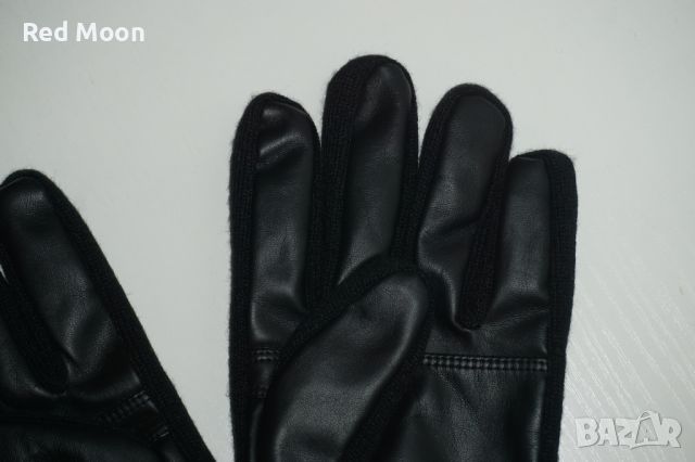 Чисто Нови Мъжки Ръкавици От Изкуствена Кожа и Плат Размер XL, снимка 6 - Ръкавици - 45423466