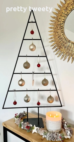 Метална елха за Коледа по поръчка , снимка 5 - Декорация за дома - 52292459