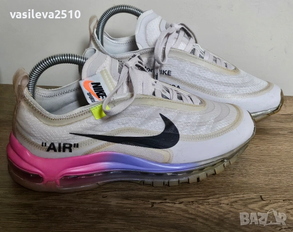 Nike Serena Williams x Off-White оригинални лимитирани дамски маратонки , снимка 11 - Маратонки - 53893078