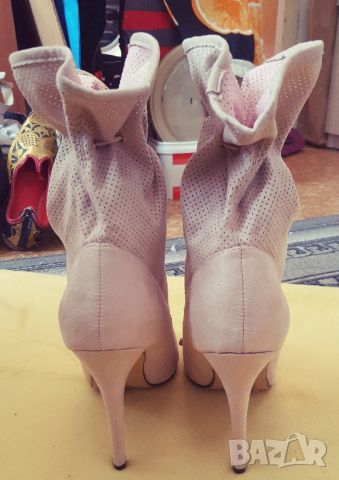"Zara" - летни боти, снимка 6 - Дамски елегантни обувки - 45680274