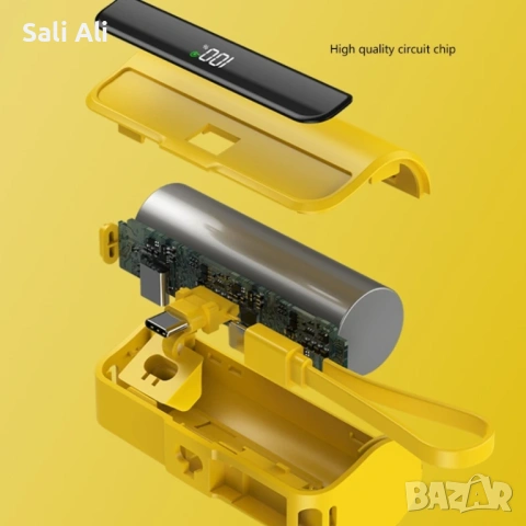 Корпус за Power Bank PD 22.5W Бързо Зареждане Дисплей за 18650 Батерии, снимка 5 - Друга електроника - 53263010