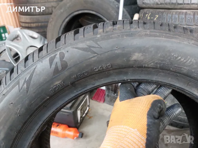 САМО 1бр.зимна гума BRIDGESTONE 205/55/16 94H DOT 3420, снимка 4 - Гуми и джанти - 48987048