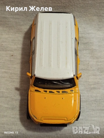 Метална количка Toyota Cruiser много красива за КОЛЕКЦИЯ ДЕКОРАЦИЯ 48748, снимка 4 - Колекции - 53573267