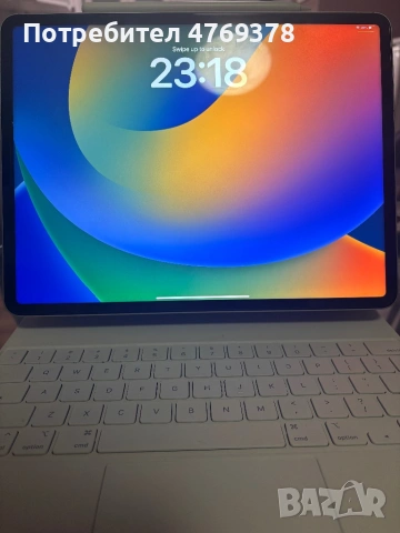 iPad Pro 12.9” 256 GB Cellular – Space Gray (used, като нов), снимка 3 - Таблети - 53880636