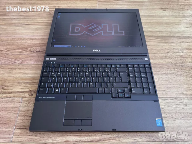 FHD IPS Dell M4800`i7-4810MQ/16GB RAM/256GB SSD+500GB/NVD K2100M/Бат 4ч, снимка 5 - Лаптопи за работа - 47023694