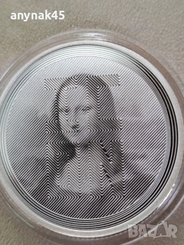 Сребро 1 oz. Icon Мона Лиза