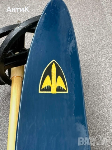 Соц Дървени Ски Пирин Турист 1965г, снимка 4 - Зимни спортове - 53333953