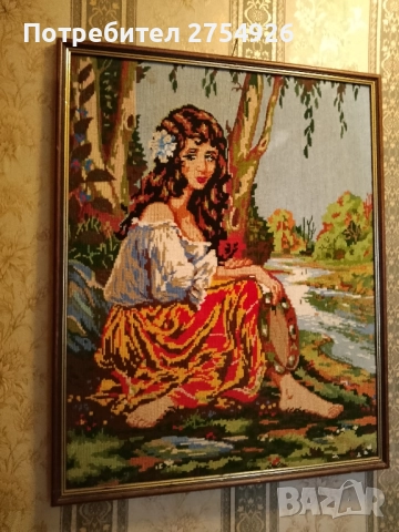 10 изящни френски гоблена , снимка 7 - Гоблени - 52578802