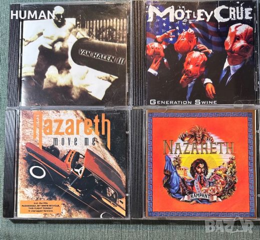 Nazareth,Van Halen,Motley Crue, снимка 1 - CD дискове - 46116305