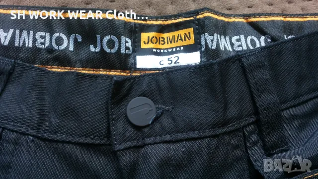 JOBMAN 2168 Craftsman Shorts Stretch размер 52 / L работни къси панталони W4-333, снимка 15 - Къси панталони - 48831882