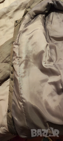 🧥 Дамско дълго шушляково яке със стилна голяма яка, сиво-кафяво, елегантно и различно, хамелеон|2XL, снимка 7 - Якета - 52472866