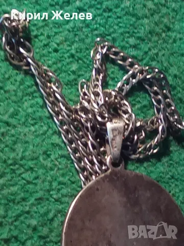 TOKASH БУТИКОВ СРЕБЪРЕН ПЕНДАНТ СРЕБРО 925 ТОКАШ със СРЕБЪРНА ВЕРИЖКА TALAY СРЕБРО 975 ПРОБА 49721, снимка 8 - Колиета, медальони, синджири - 49275042