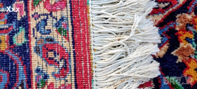 Ръчно тъкан вълнен персийски килим.Топ качество., снимка 6 - Килими - 53847588