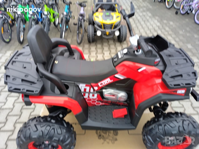 TEXAS Акумулаторно бъги COOL 4x4 червен, снимка 4 - Детски велосипеди, триколки и коли - 53569163