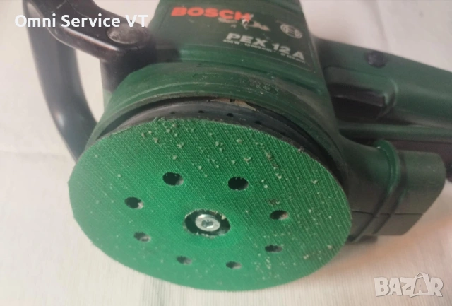 Орбитален шлайф BOSCH 400W, снимка 5 - Шлайфмашини - 53636477