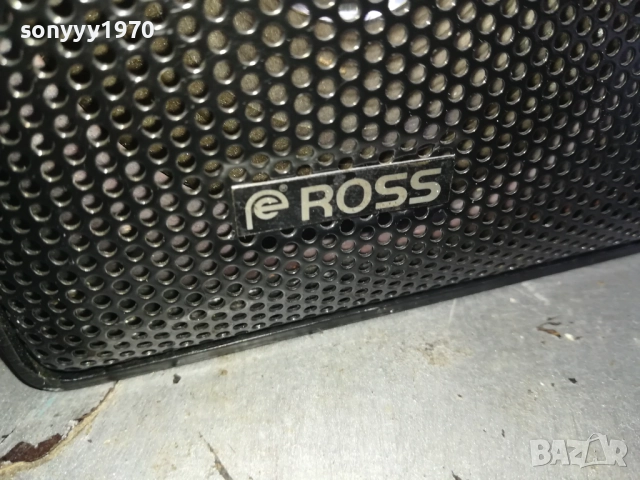 ROSS METTAL SPEAKERS-ВЧЕРА ВНОС ОТ SWISS 0711251538LCHERY2, снимка 13 - Тонколони - 52333311