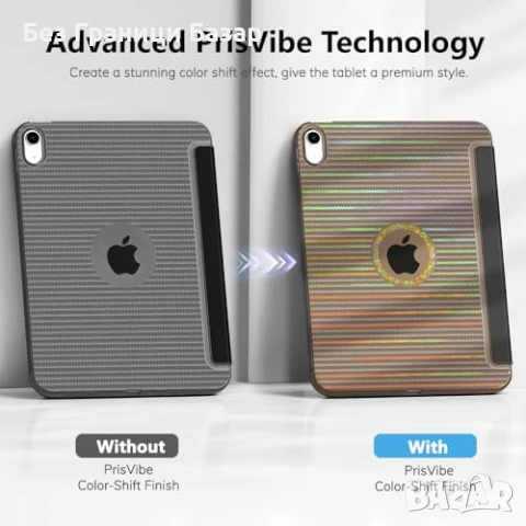Нов MoKo калъф за iPad 11" A16 2025 / iPad 10 10.9" 2022 стойка кейс , снимка 9 - Друга електроника - 53571728