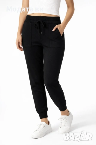 Спортен прав панталон с ластик