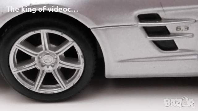 Голяма метална количка Mercedes SLS AMG , снимка 6 - Колекции - 53686295