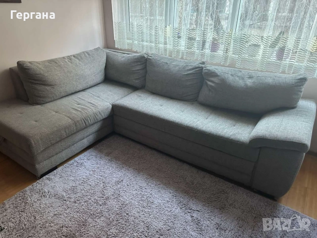 Ъглов диван, снимка 4 - Дивани и мека мебел - 53583776