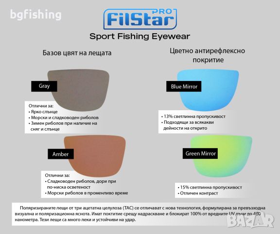 Очила FilStar Stream, снимка 5 - Слънчеви и диоптрични очила - 45431766