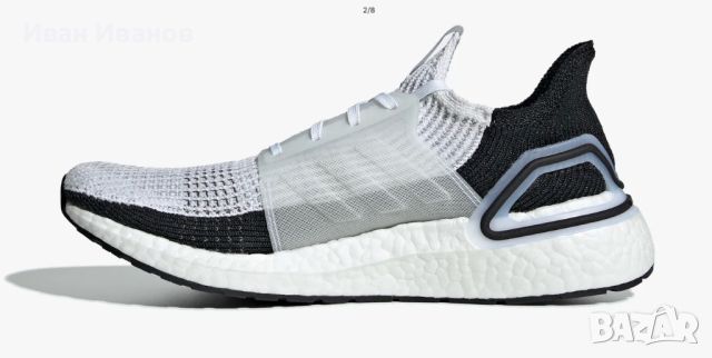 оригинални маратонки ADIDAS ULTRABOOST 19 "PANDA"  номер 44-44,5, снимка 3 - Маратонки - 46351386