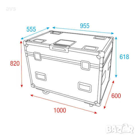 Кейс Infinity Case for 4x Furion B402 Beam, снимка 4 - Други - 48822161