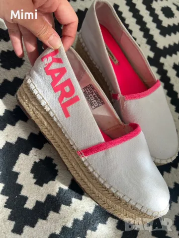 Karl Lagerfeld Еспадрели/Обувки 38, снимка 17 - Дамски ежедневни обувки - 45510254