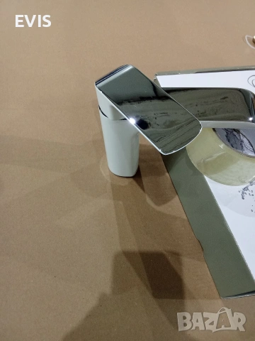 Смесител за мивка Camargue Snow (Бял), снимка 5 - Други - 54053216