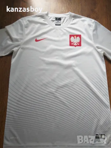  Nike 2016-17 Poland Basic Sample Home Shirt - мъжка футболна тениска КАТО НОВА М, снимка 2 - Тениски - 47056920