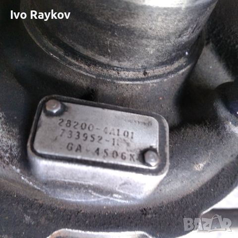 Турбо за Kia Sorento I SUV (08.2002 - 12.2009) 2.5 CRDi, 140 к.с. 29200-4A101 / 733952-1, снимка 3 - Части - 46263570