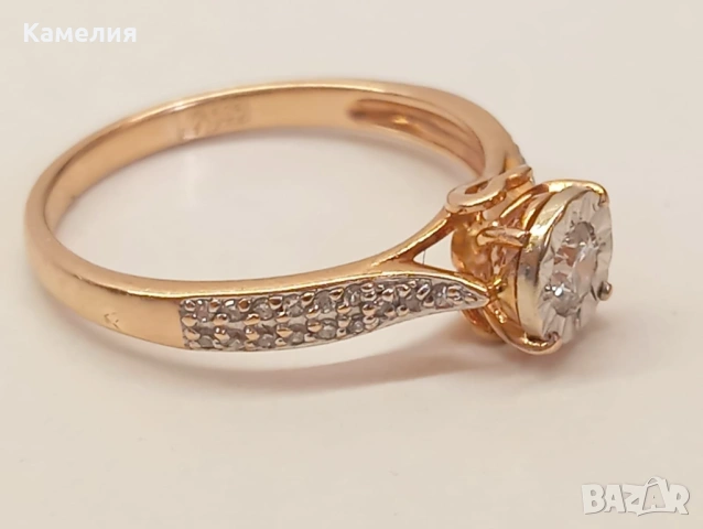 Руско злато , снимка 3 - Пръстени - 53754448