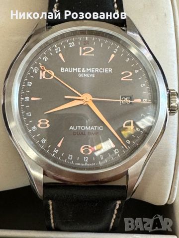 BAUME & MERCIER Clifton Automatic Dual Time, снимка 6 - Мъжки - 46710777